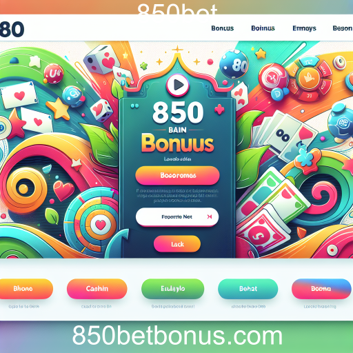 Descubra os Bônus Disponíveis no 850bet e Aumente suas Chances de Ganhar